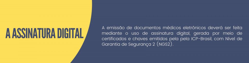 prescrição digital exige assinatura digital